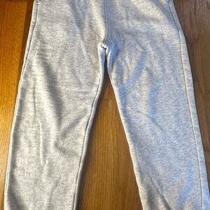 Boys Abercrombie Kids Light Gray Joggers